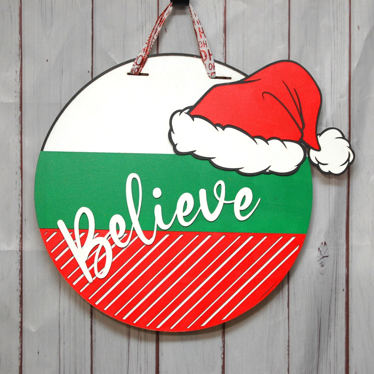 Believe w/Santa's hat